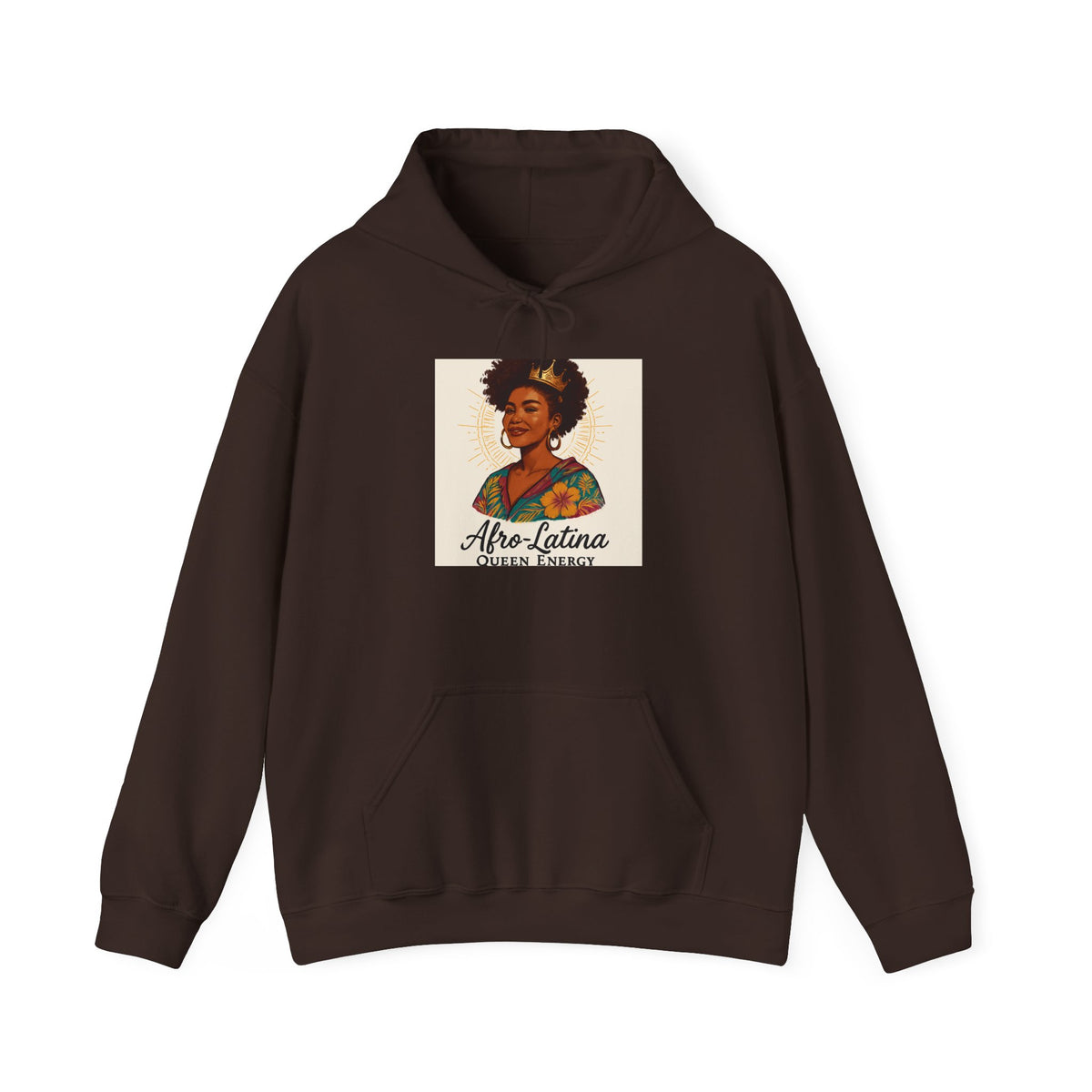 Afro-Latina Proud Portrait Hoodie