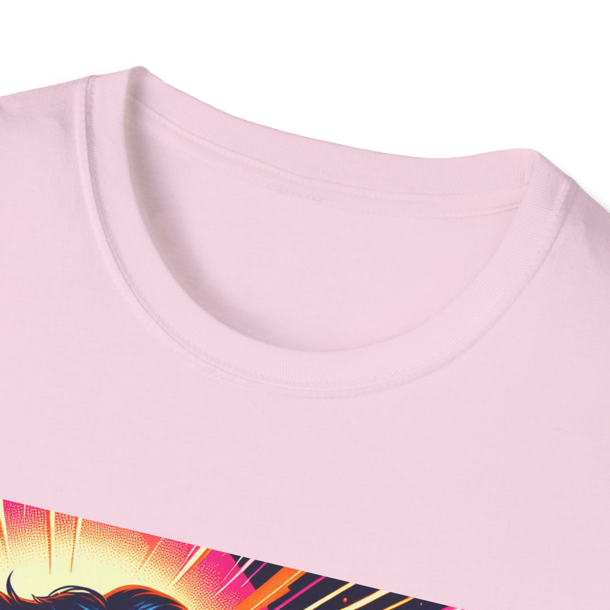 Empowerment Graphic Tee for All, Unisex Softstyle T-Shirt, Breast Cancer Awareness, Heroic Spirit, Gift for Supporters, Casual Comfort