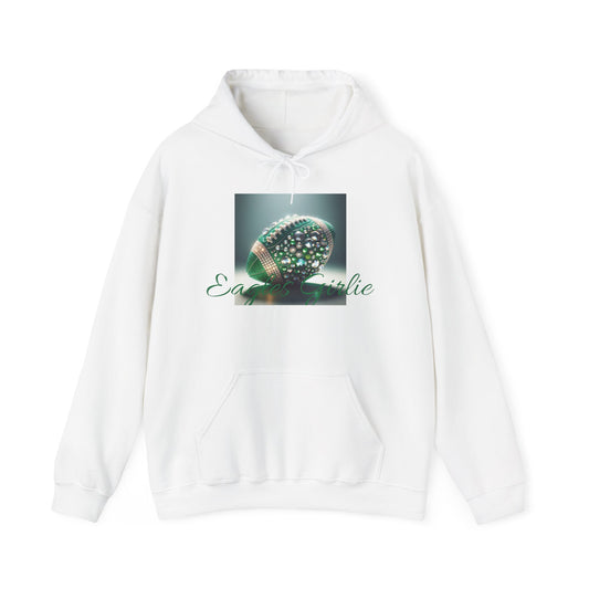 Elegant Sparkle Hooded Sweatshirt, Cozy Fashion, Graphic Hoodie, Perfect for Relaxation, Holiday Gift, Trendy Wear