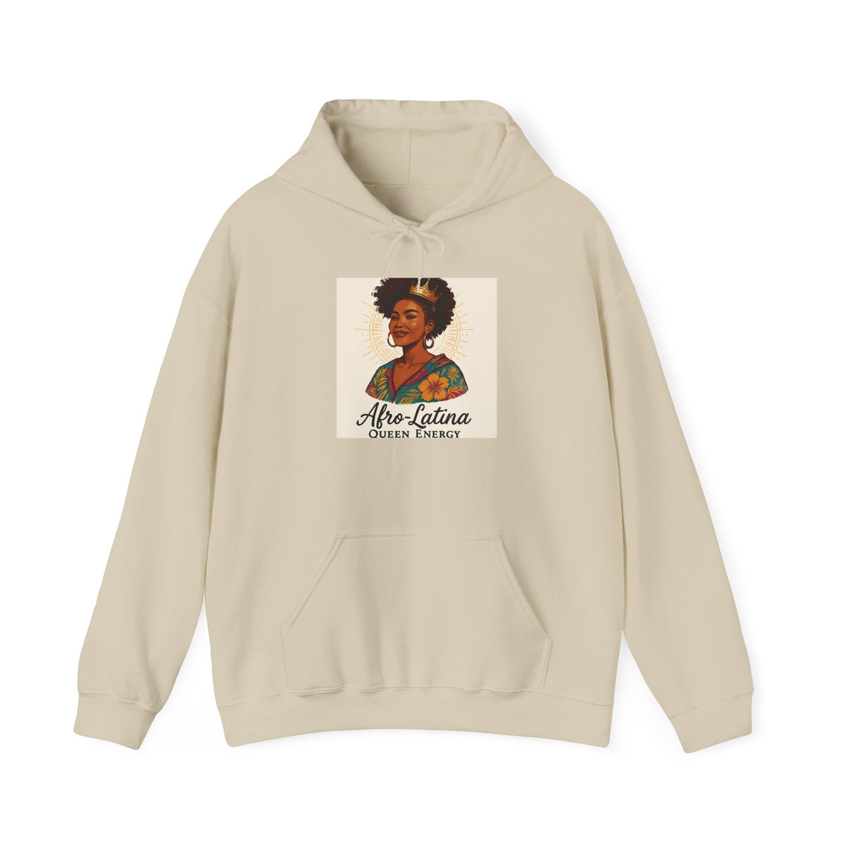 Afro-Latina Proud Portrait Hoodie