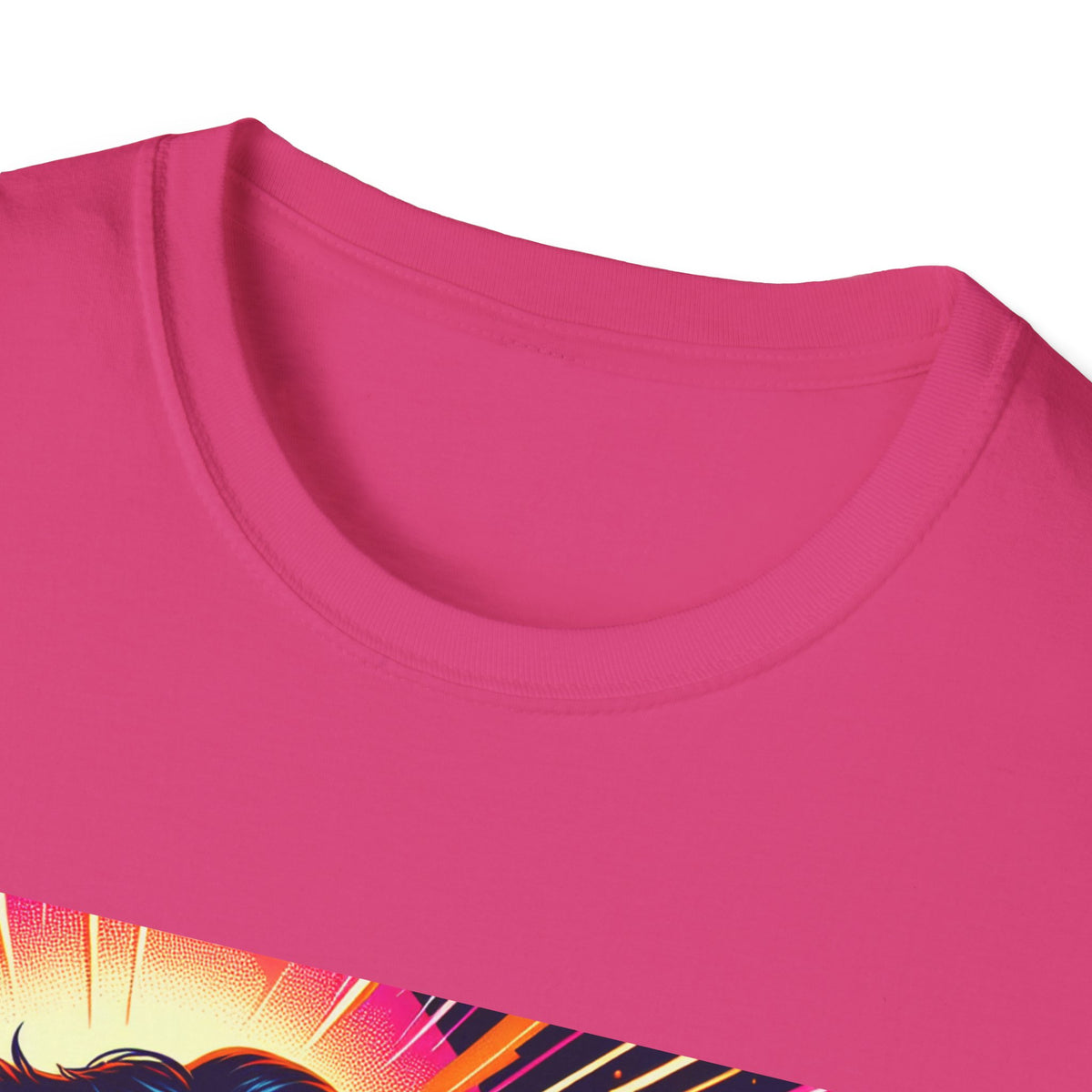 Empowerment Graphic Tee for All, Unisex Softstyle T-Shirt, Breast Cancer Awareness, Heroic Spirit, Gift for Supporters, Casual Comfort