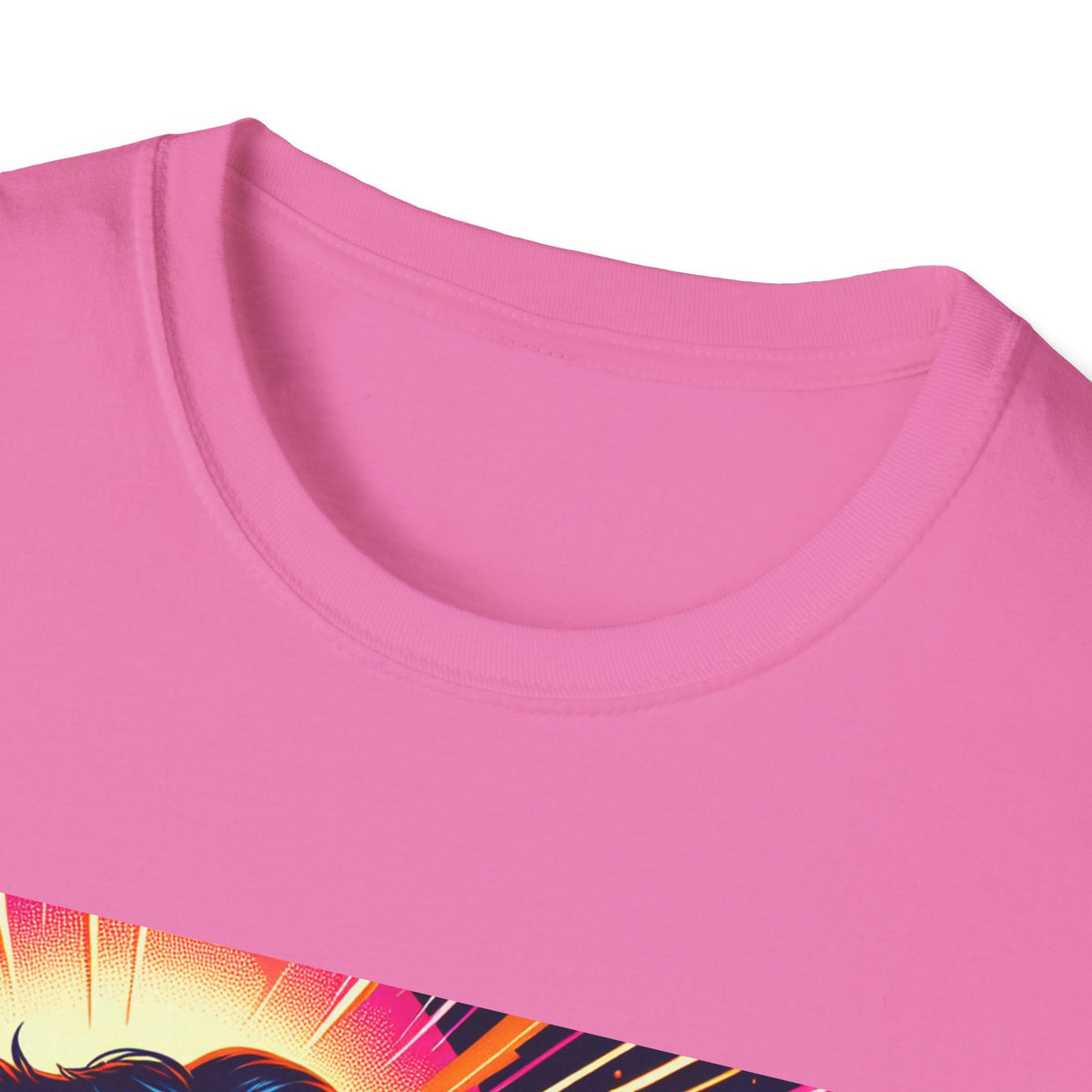 Empowerment Graphic Tee for All, Unisex Softstyle T-Shirt, Breast Cancer Awareness, Heroic Spirit, Gift for Supporters, Casual Comfort