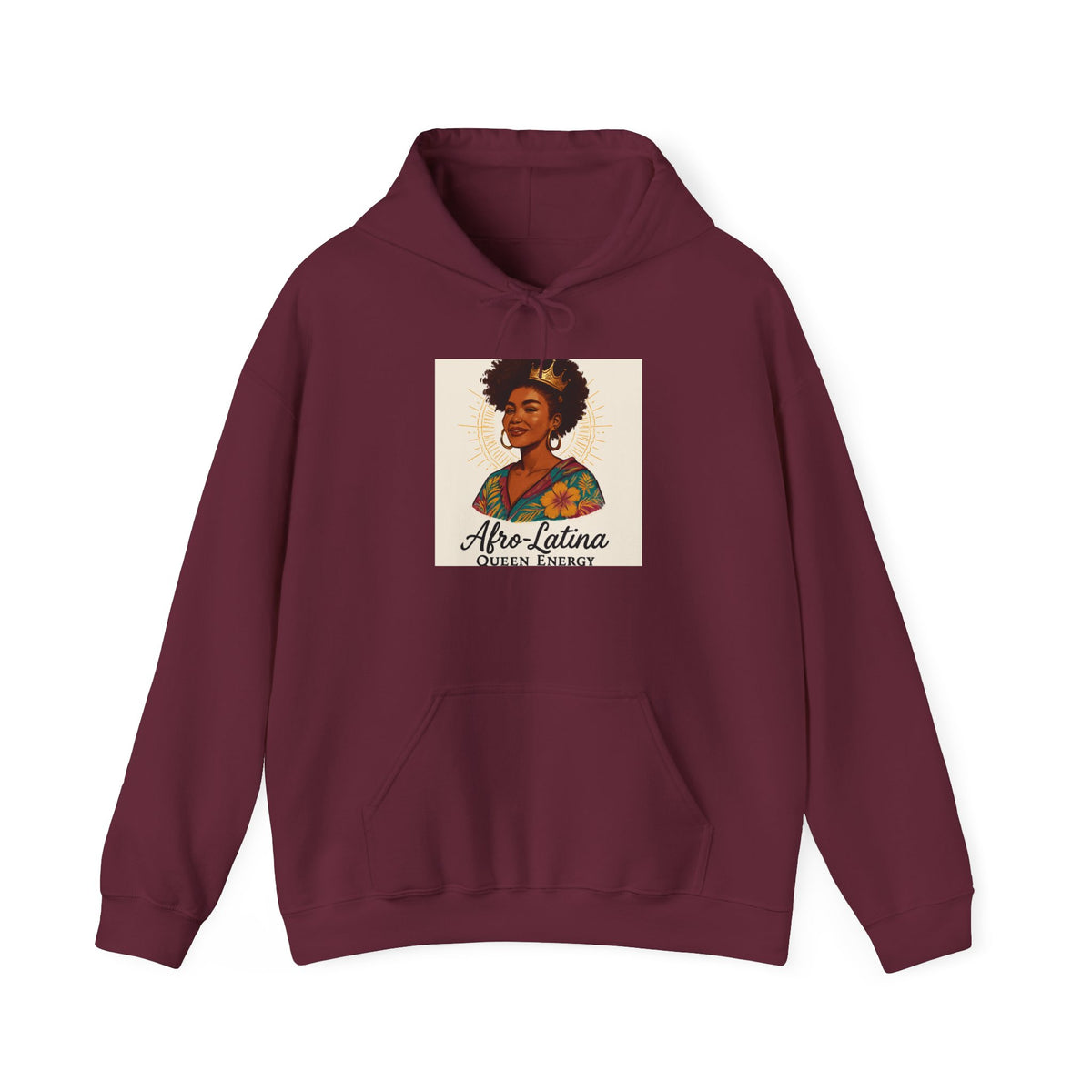 Afro-Latina Proud Portrait Hoodie