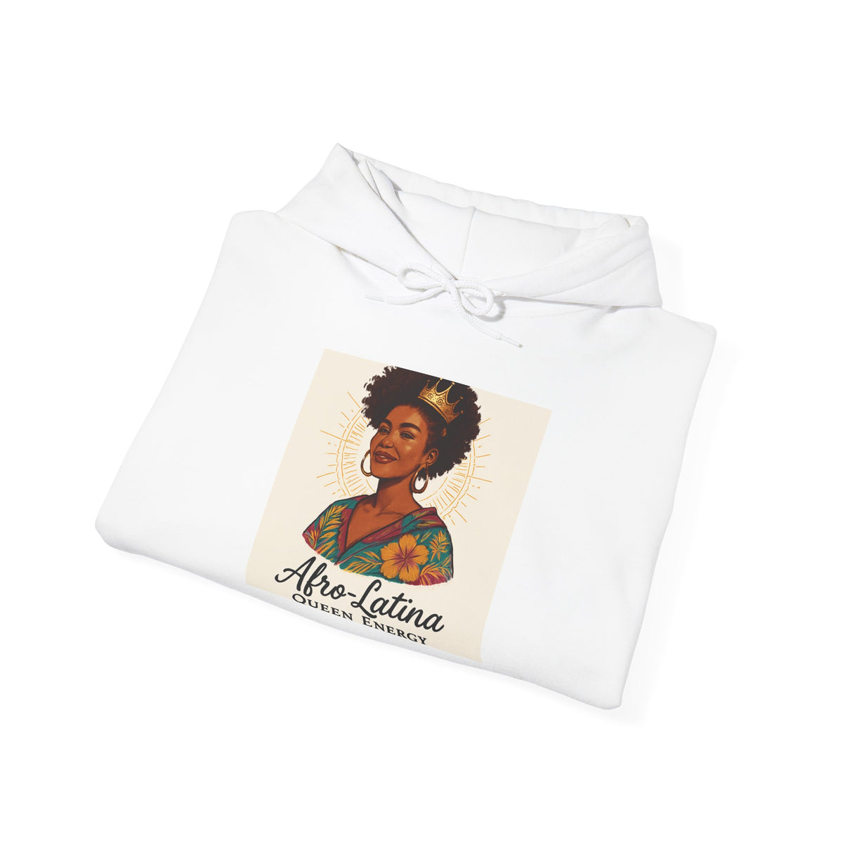 Afro-Latina Proud Portrait Hoodie